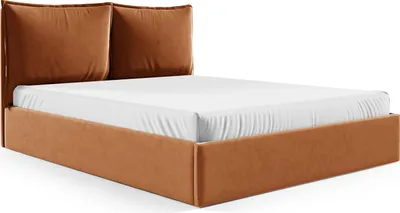 Produktbild von Sofello Polsterbett  Hellbraun Doppelbett mit Reißverschluss Abnehmbare Kissen Liegefläche 200 Samt Weich Angenehm Bequemes Kopfteil