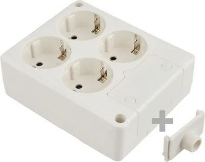 Obrázek produktu pro Bipolární blok 4 zásuvky 41220