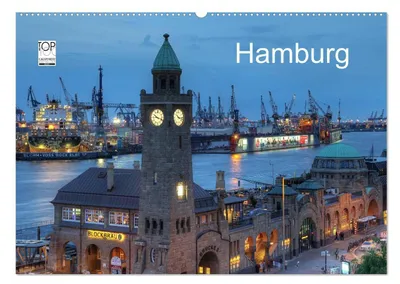 Produktbild von Hamburg (Wandkalender 2026 DIN A2 quer), CALVENDO Monatskalender