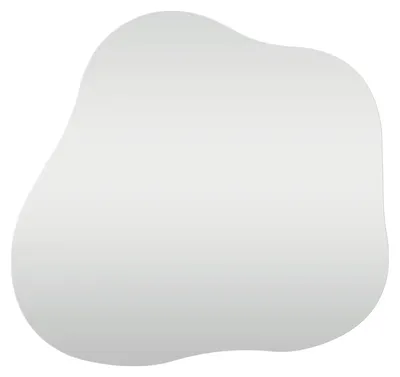 Zdjęcie produktu dla LUSTRO Palermo 50x55cm aluminium NIEREGULARNE