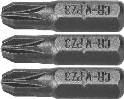 Obrázek produktu pro Přesné bity PZ3 1/4" x 25 mm, 3 kusy