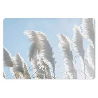 Produktbild von MuchoWow® Mauspad Mousepad Himmel - Gras - Pampasgras 27x18 cm - Mousepads - Maus Mat - Pad - Mausunterlage - Büroartikel - Desk Matten