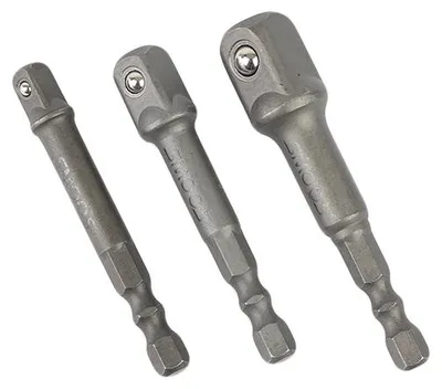 Productafbeelding van Accu boormachine verloop naar dop: 1/4", 3/8" en 1/2"