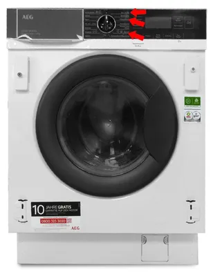 Produktbild von AEG - LR8BI7480 - Einbau-Waschmaschine - 8 kg
