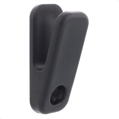 Produktbild von WAGNER hooks4home Wandhaken KLAMMER - 85 x 35 x 40 mm, hochwertiger Kunststoff, schwarz, DE Ware - 17047021
