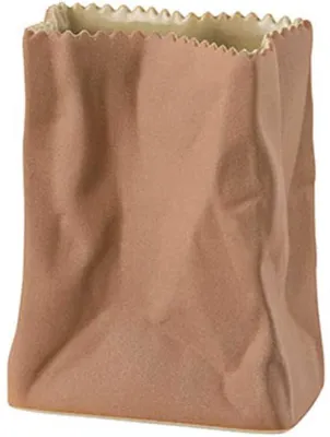 Imagen del producto de Rosenthal Vase 10 cm Tütenvase Hellbraun 23500-203020-66010