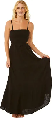Produktbild von Rip Curl Premium Surf ärmelloses Langes Kleid Schwarz L Frau Schwarz L