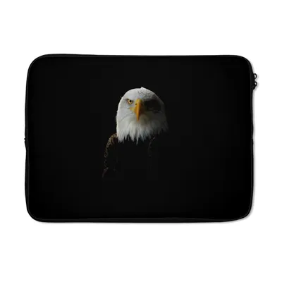 Produktbild von MuchoWow® Laptop Hülle 13 Zoll Adler - Vogel - Schwarz Laptoptasche - Laptophülle - Sleeve - Rundumschutz