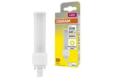 Produktbild von OSRAM HOMELIGHTING 4058075823334 LED (monochrome) EEC F (A - G) G24d-1 5 W = 10 W Warm white (Ø x H) 35 mm x 35 mm 1 pc(s)