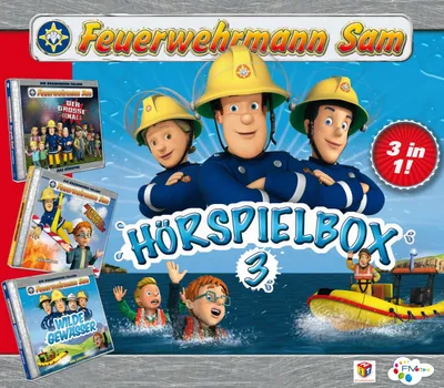 Produktbild von Feuerwehrmann Sam - Hörspielbox 3
