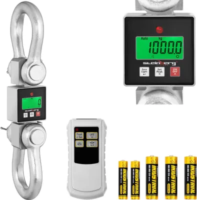 Zdjęcie produktu dla Waga Hakowa Podwieszana Magazynowa Z Pilotem Lcd Do 10000 Kg