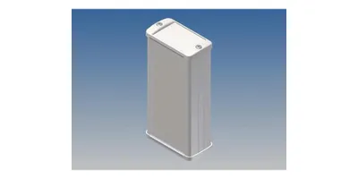 Produktbild von ALUMINIUMGEHÄUSE - WEIß - 125 x 59.9 x 30.9 mm