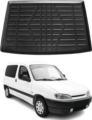 Image de Bac de coffre pour Peugeot Partner MVN 1996-2008 Caoutchouc TPE