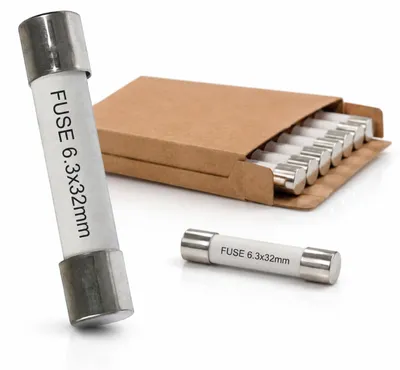 Productafbeelding van PeakTech 7622 - Zekering 600mA / 1000V, 6,3x32mm, keramisch, 10 stuks