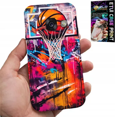 Immagine prodotto di Custodia Per Samsung A5 2017 - Basket Nba Street Graffiti Basket Fan