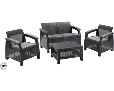 Obrázek produktu pro Allibert 204285, Antracit, Šedá, Polypropylen (PP), 57 cm, 77 cm, 42 cm, 75 cm