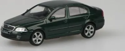 Zdjęcie produktu dla Skoda Octavia II (2004) - Green Natur Metalise ABREX 1:43
