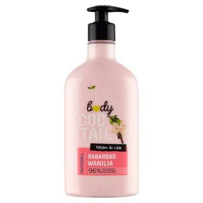 Produktbild von Bielenda Body Coctail Feuchtigkeitsspendende Körperlotion Rhabarber