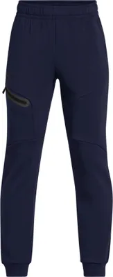 Produktbild von Under Armour Ua B Unstoppable Flc Jogger - midnight navy, Größe:S
