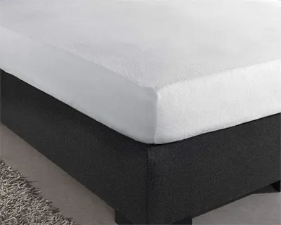 Produktbild von Dehnbares Bettlaken und Matratzenbeschützer für Boxspringbetten – Allergikerfreundlich und wasserdicht – perfekte Passform 180 x 200/220 cm