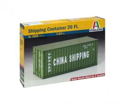 Produktbild von Modellbausatz Container 3888 – 20' CONTAINER (1:24)