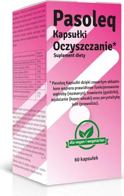 SUPLEMENT DIETY PASOLEQ 60 KAPSUŁEK - PASOLEQ