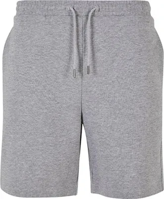 Immagine prodotto di Build Your Brand BY251 | Pantaloncini da uomo con felpa ultra pesante - Colore: Heather Grey - Taglia: XXL