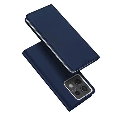 Produktbild von Dux Ducis Skin Pro Case Mit Klappe Und Kartenfach Für Xiaomi Redmi Note 13 Pro 5G - Blau