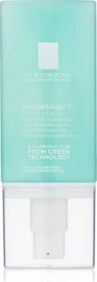 A product shot of a bottle of La Roche-Posay Hydraphase HA Riche.
