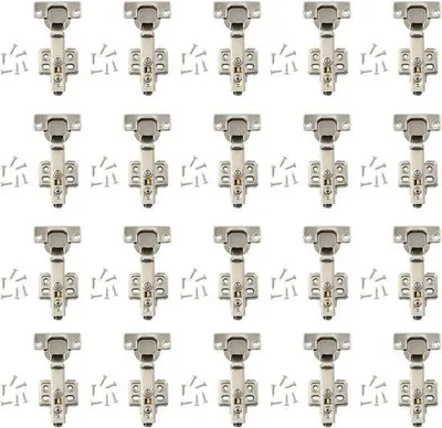 Immagine prodotto di 20 cerniere idrauliche per armadi con chiusura ammortizzata, 35 mm