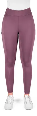 Image de Leggings pour femme Equitheme Birdy, violet, taille 42