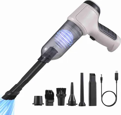 Obrázek produktu pro Autovysavač se sacím a foukacím výkonem (20000 Pa), přenosný ruční vysavač do auta