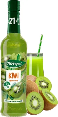Obrázek produktu pro Herbapol Doplněk stravy sirup s příchutí kiwi 420 ml