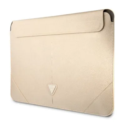 Image de Guess Sleeve Gucs14Psatle 14 Beżowy/Beige Saffiano Triangle Logo