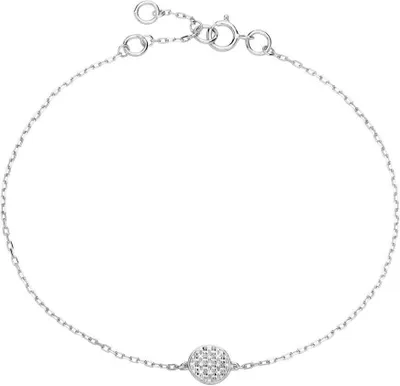 Produktbild von Armband von Unique aus 585er Weißgold mit Diamanten