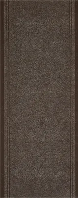 Läufer Mitch meliert 66x300 cm Braun 6 mm Florhöhe