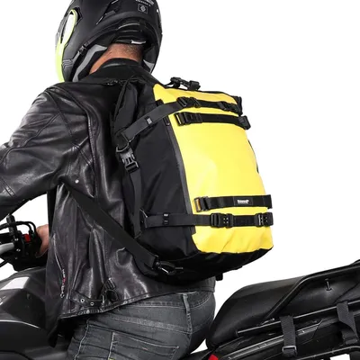 Produktbild von Motorradtasche 30L Gelb wasserdicht Multifunktion Satteltasche