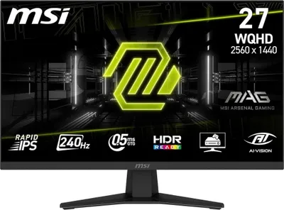 MSI MAG 274QFDE X24 27 IPS 2560 x 1440 (2K) HDMI DisplayPort 240Hz