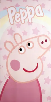 Image de Serviette de plage en microfibre Peppa Pig