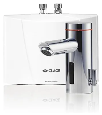 Produktbild von Clage Klein-Durchlauferhitzer LUMINO MBX7 6,5 kW, 400 V, Fest. 16 A, m Arm.