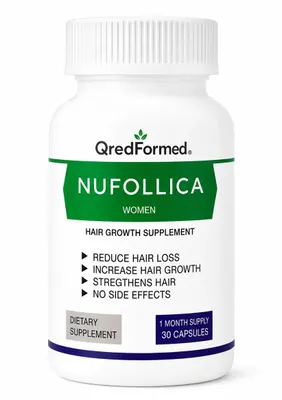 Produktbild von NUFOLLICA – Tägliche Haar-Wellness- & Nährstoffunterstützung für Frauen – 30 Capsules