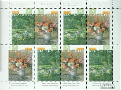 Produktbild von Briefmarken Slowenien 1996 Mi 142-143Klb Kleinbogen (kompl.Ausg.) postfrisch Berühmte Frauen