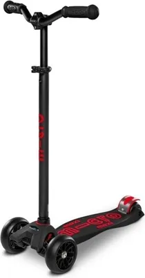 Produktbild von Micro Roller Maxi Deluxe Pro Schwarz/Rot