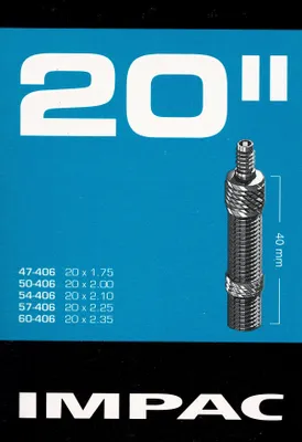 Produktbild von Impac 20 Zoll DV Schlauch Dunlop Blitz Ventil 47 - 60 406