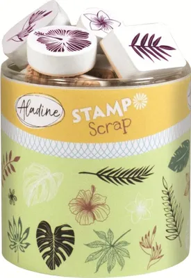 Obrázek produktu pro Razítka Stampo Scrap - tropické listy