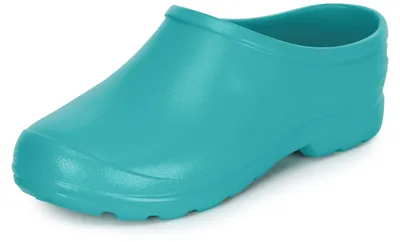 Image de Ladeheid Sabots légers pour femmes et hommes en EVA, sabots de jardin, chaussures de jardin LADW001 (Turquoise 6706, 42)