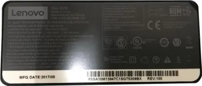 Produktbild von Lenovo Netzteil Chicony ADLX65YCC2A 01FR027