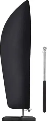 Produktbild von Gartensonne mit UV-Schutz und Wetterfestigkeit, auch für größere Sonnenschirmen geeignet, wasserdicht und mit stabiler Aufstellungssäule.