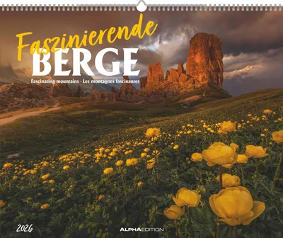 Produktbild von ALPHA EDITION - Faszinierende Berge 2026 - 52 x 42,5 cm