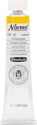 Produktbild von Schmincke 120ml Norma Professional Brillantgelb Öl 11 246 012